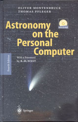 ASTRONOMY ON THE PERSONAL COMPUTER. INCLUYE CD ROM