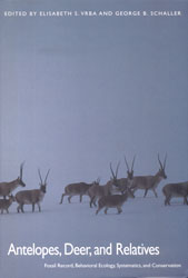 ANTELOPES, DEER AND RELATIVES FOSSIL RECORD, BEHAVIOURAL ECOLOGY, SYSTEMATICS AND CONSERVATION 1