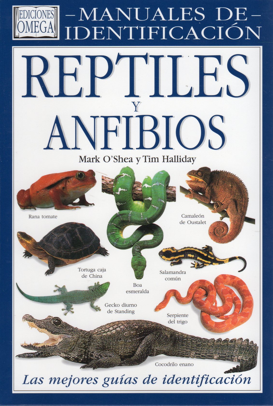 MANUALES DE IDENTIFICACIÓN. REPTILES Y ANFIBIOS. GUÍA VISUAL DE MÁS DE 400 ESPECIES