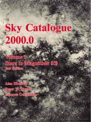 SKY CATALOGUE 2000.0. VOLUME 1. STARS TO MAGNITUDE 8.0  2ND EDITION 1