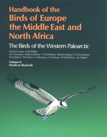 BIRDS OF THE WESTERN PALEARCTIC. HANDBOOK OF THE BIRDS OF EUROPE, THE MIDDLE EAST AND NORTH AFRICA. NINE VOLUME SET