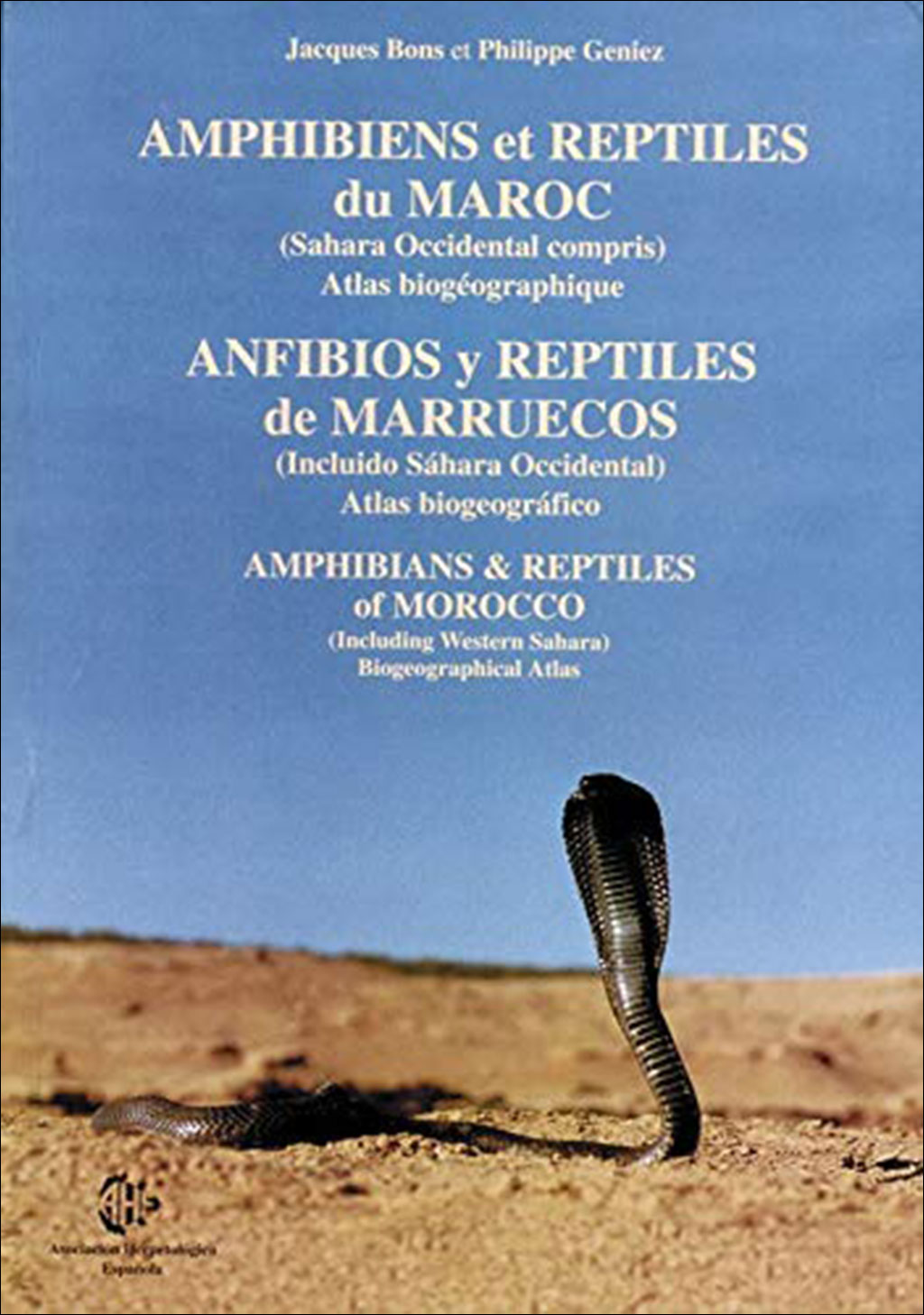 ANFIBIOS Y REPTILES DE MARRUECOS (INCLUIDO SÁHARA OCCIDENTAL) ATLAS BIOGEOGRÁFICO 1