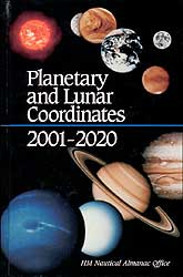 PLANETARY AND LUNAR COORDINATES 2001-2020