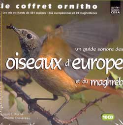 10 CD LES OISEAUX D'EUROPE ET DU MAGHREB 1