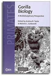 GORILLA BIOLOGY. A MULTIDISCIPLINARY PERSEPECTIVE 1