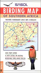 SASOL BIRDING MAP OF SOUTHERN AFRICA