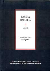 FAUNA IBÉRICA, VOL. 16. HYMENOPTERA. CYNIPIDAE 1