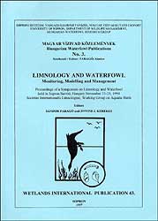 WETLANDS INTERNATIONAL PUBLICATION 43. LIMNOLOGY AND WATERFOWL: MONITORING, MODELLING AND MANAGEMENT