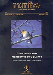 ATLAS DE LAS AVES NIDIFICANTES DE GIPUZKOA
