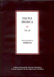 FAUNA IBÉRICA, VOL. 20. MALLOPHAGA. AMBLYCERA 1