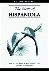 BOU CHECKLIST 21. THE BIRDS OF HISPANIOLA, HAITÍ AND THE DOMINICAN REPUBLIC 1