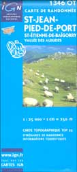 CARTE DE RANDONNÉE ST-JEAN-PIED-DE-PORT 1