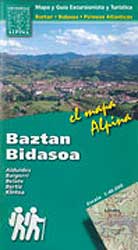 MAPA ALPINA 1:40.000. BAZTÁN BIDASOA (MAPA Y GUÍA) 1