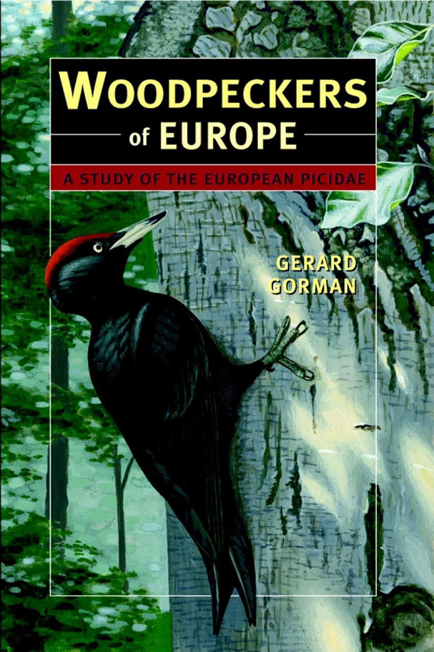 WOODPECKERS OF EUROPE. A STUDY OF EUROPEAN PICIDAE 1