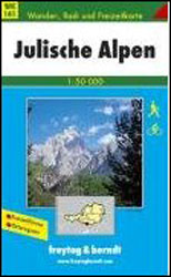 WANDER UND FREIZEITKARTE JULISCHE ALPEN 1:50.000 1