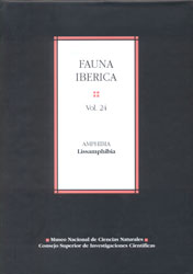 FAUNA IBÉRICA, VOL. 24. AMPHIBIA. LISSAMPHIBIA    2