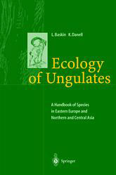 ECOLOGY OF UNGULATES. A HANDBOOK OF SPECIES IN EASTERN AND NORTHERN AND CENTRAL ASIA 1