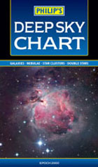 PHILIP'S DEEP SKY CHART . GALAXIES-NEBULAE-STAR CLUSTERS-DOUBLE STARS