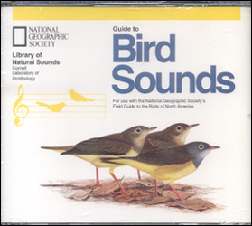 NATIONAL GEOGRAPHIC. GUIDE TO BIRD SOUNDS FOR USE WITH THE NATIONAL SOCIETY'S FIELD GUIDE TO THE BIRDS OF NORTH AMERICA