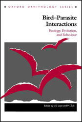 BIRD-PARASITE INTERACTIONS. ECOLOGY, EVOLUTION