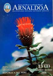 ARNALDOA 13(1 )- PLANTAS DE LA AMAZONIA PERUANA: CLAVE PARA IDENTIFICAR LAS FAMILIAS DE GYMNOSPERMAE Y ANGIOSPERMAE 1