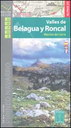 MAPA ALPINA 1:25.000. . VALLES DE BELAGUA Y RONCAL 1