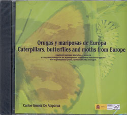 CD ROM ORUGAS Y MARIPOSAS DE EUROPA/ CATERPILLARS, BUTTERFLIES AND MOTHS FROM EUROPE