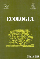 ECOLOGÍA. NÚM. 19-2005 2