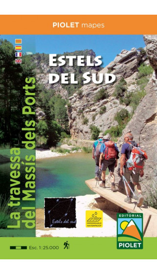MAPA PIOLET 1:25.000. ESTELS DEL SUD. LA TRAVESSA DEL MASSÍS DELS PORTS 1