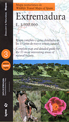 MAPA ECOTURÍSTICO DE EXTREMADURA. E. 1/300.000 2