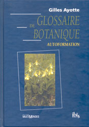 GLOSSAIRE DE BOTANIQUE. AUTOFORMATION 1