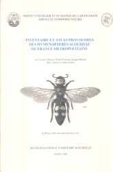 INVENTAIRE ET ATLAS PROVISOIRES DES HYMENOPTERES SCOLIIDAE DE FRANCE MÉTROPOLITAINE 1