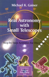 REAL ASTRONOMY WITH SMALL TELESCOPES. STEP-BY-STEP ACTIVITIES FOR DISCOVERY