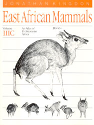 EAST AFRICAN MAMMALS. AN ATLAS OF EVOLUTION IN AFRICA . VOLUME III C. BOVIDS 2