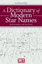 A DICTIONARY OF MODERN STAR NAMES