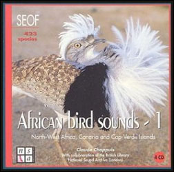 CD AFRICAN BIRD SOUND. VOLUME 1. NORTH-WEST AFRICA, CANARIA AND CAP-VERDE ISLANDS 1
