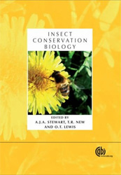 INSECT CONSERVATION BIOLOGY