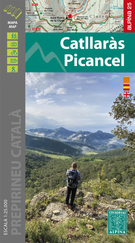 MAPA ALPINA 1:25.000. CATLLARÀS PICANCEL (MAPA I GUIA) 1