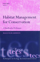 HABITAT MANAGEMENT FOR CONSERVATION. A HANDBOOK OF TECHNIQUES
