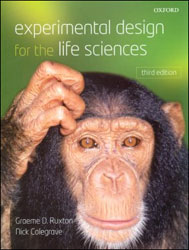 EXPERIMENTAL DESIGN FOR THE LIFE SCIENCES 1