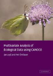 MULTIVARIATE ANALYSIS OF ECOLOGICAL DATA USING CANOCO