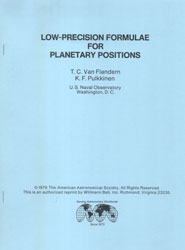 LOW-PRECISION FORMULAE FOR PLANETARY POSITIONS