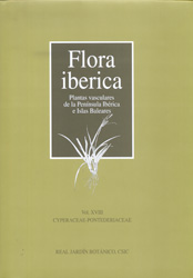 FLORA IBÉRICA. VOL. XVIII: CYPERACEAE-PONTEDERIACEAE 1
