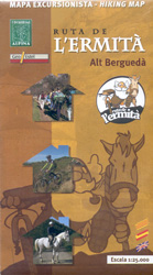 MAPA ALPINA 1:25.000. RUTA DE L'ERMITÀ ALT BERGUEDÀ (MAPA I GUIA) 2