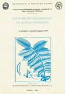 LES PLANTES ENDEMIQUES DE GUYANE FRANCAISE 1