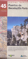 PUERTOS DE BECEITE / ELS PORTS. MAPA EXCURSIONISTA 1:40.000 2
