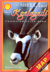 MAP OF KGALAGADI. TRANSFRONTIER PARK