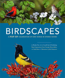 BIRDSCAPES. A POP-UP CELEBRATION OF BIRD SONGS IN STEREO SOUND