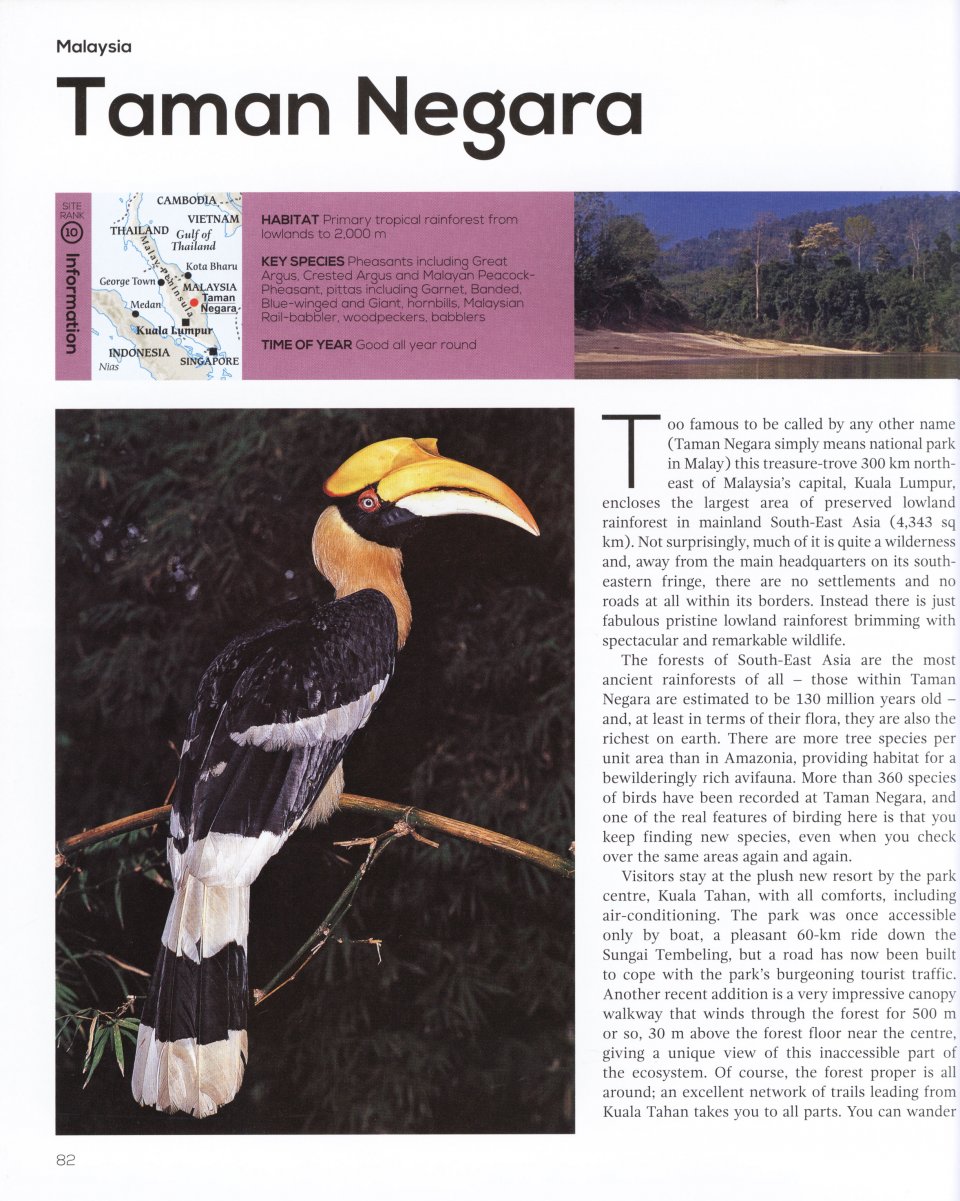 TOP 100 BIRDING SITES OF THE WORLD 4