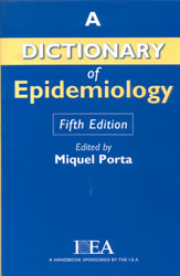 DICTIONARY OF EPIDEMIOLOGY 1